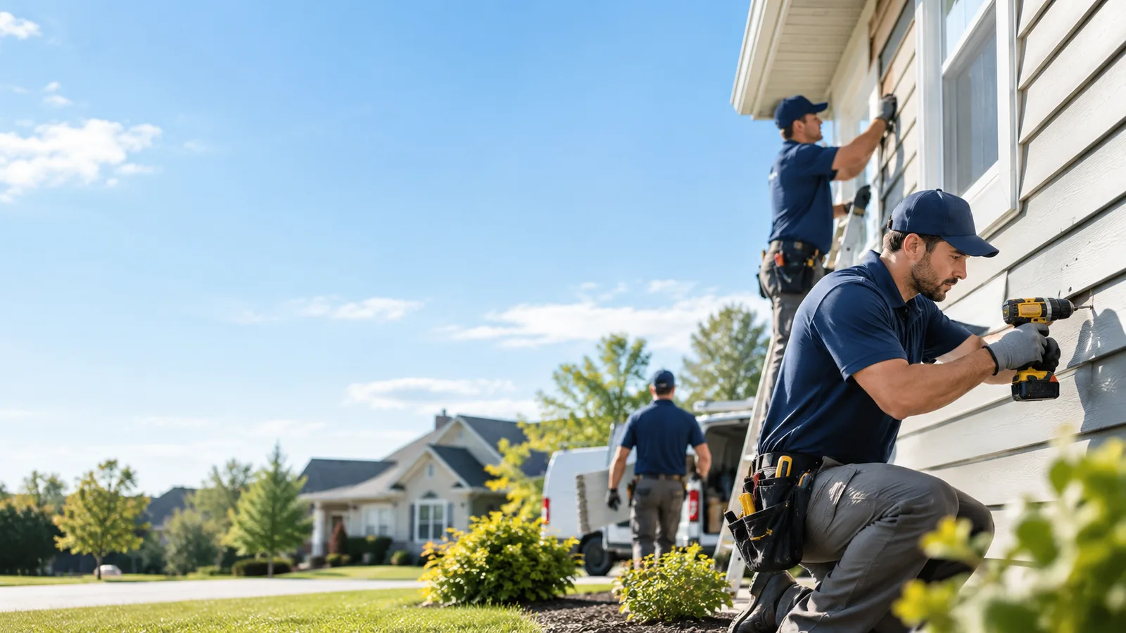 Siding Repair Vs Replacement in Garner, KY